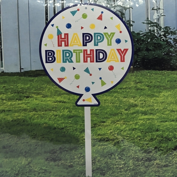 321 Party! Peppy Birthday Yard Signs - Picture 6 of 6